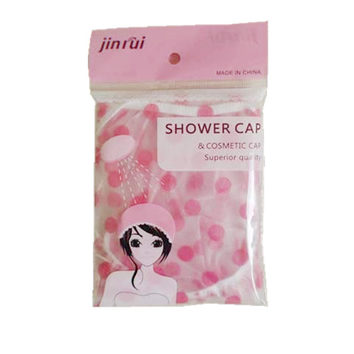 PE Waterproof Shower Cap Hair Washing Hat Disposable Hair Cover Bathroom Head Cover Kitchen Oilproof Dustproof Shower Cap Cross-border Wholesale