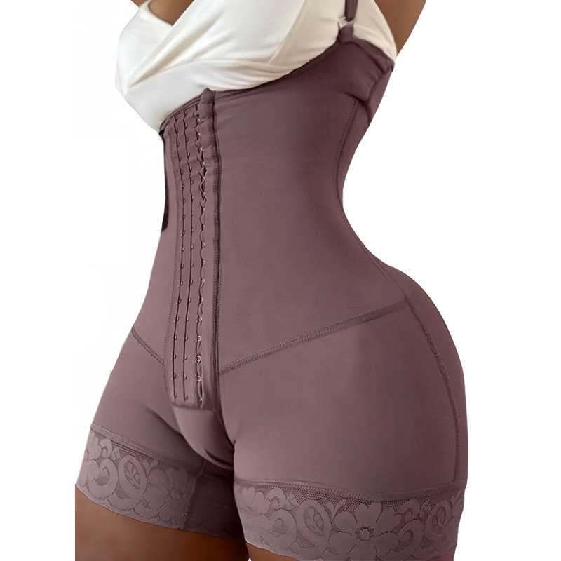 Cross-border fashion women's slimming body-shaping bodysuit,