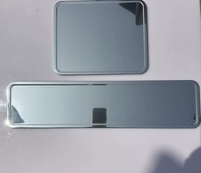 Cross-Border Manufacturer Direct Supply to Kenya: a Set of Aluminum Alloy License Plate Frames, Blank License Plate Frames, Car Dealer License Plate Frames, Car Frames (License plate holder/license plate holder) - a-set-of-long-and-short