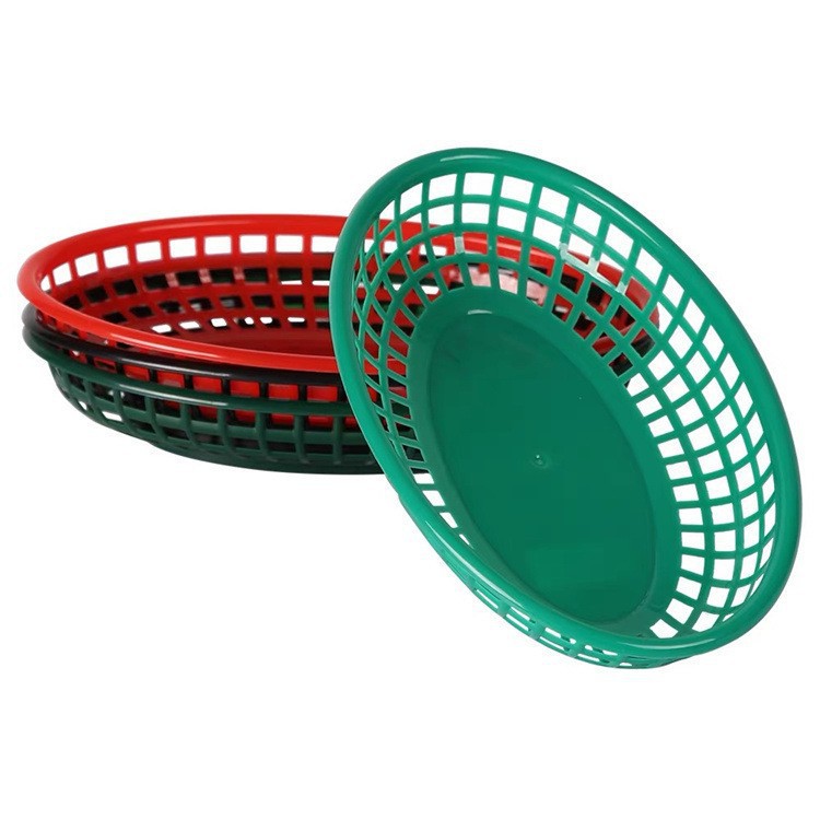 Cesta Ovalada para Bocadillos de Plástico PP para Frutas y Pan image 6