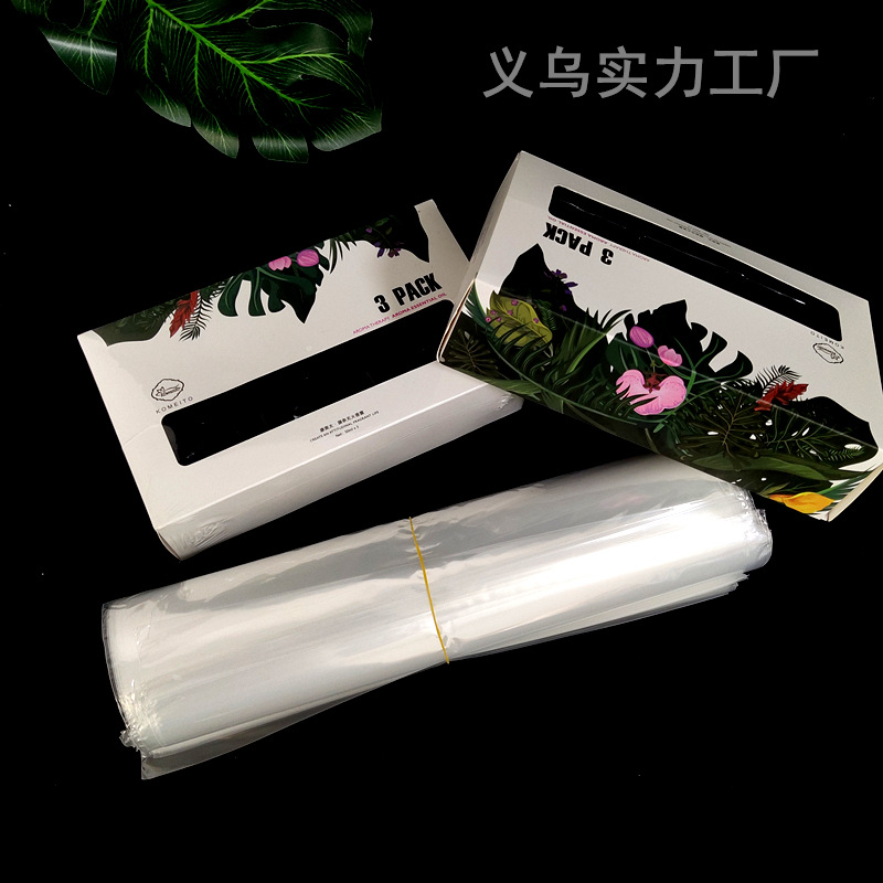 厂家批发现货pof热缩膜袋透明热收缩膜袋韧性强优质2.5丝厚打孔