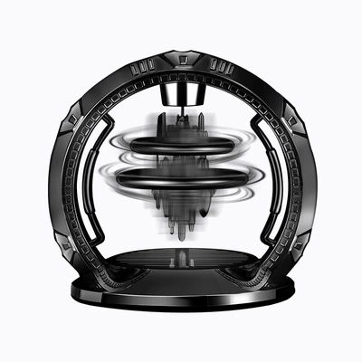 Perfplant seat Solar-Powered Car Fragrance Ornament - solar-powered-sky-city-black