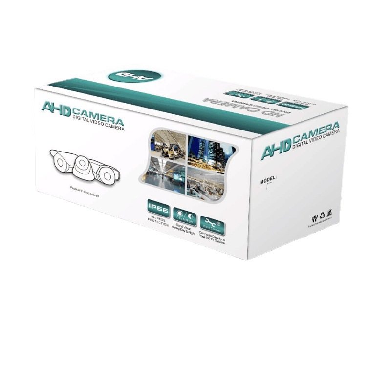 1080 2.0MP AHD Camera CCTV Seguridad al aire libre Cámara coaxial