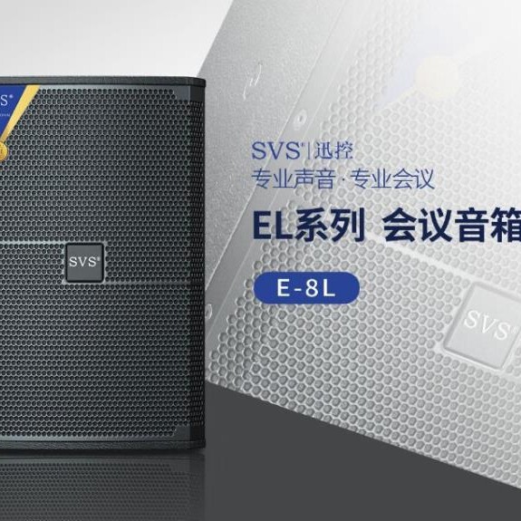 SVS conference sound reinforcement equipment E-8L professional speaker