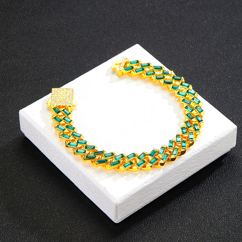 Fashion Geometric Alloy Inlay Rhinestones Unisex Necklace 1 Piece