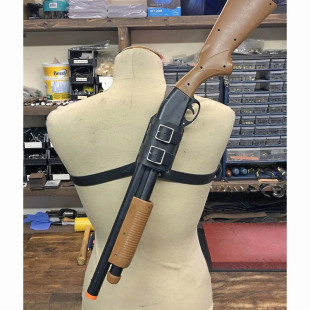 2023 wish new men and women's medieval vintage outdoor slung chest strap gun holster shotgun holster