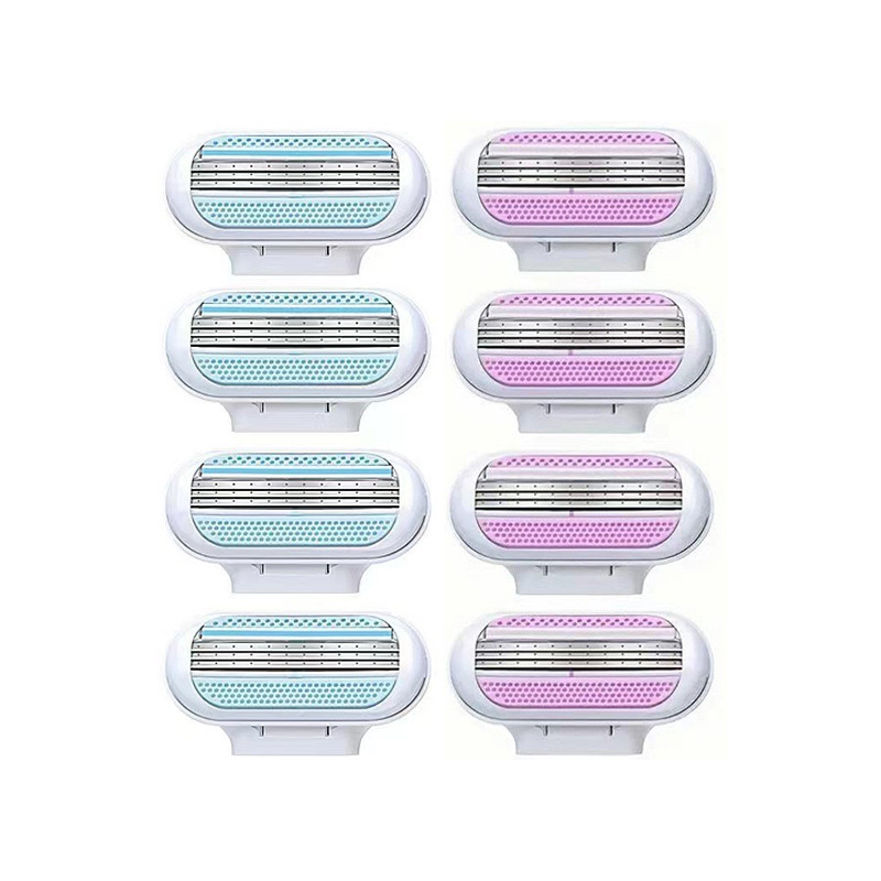 Cross-Border Women's Manual Razor Multi-Layer Stainless Steel Blades Washable Razor Shaving Blade