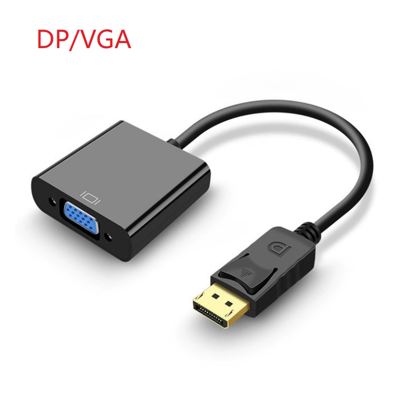 Завод оптовая DP к кабелю VGA Displayport к VGA большой DP к VGA роторная проводка