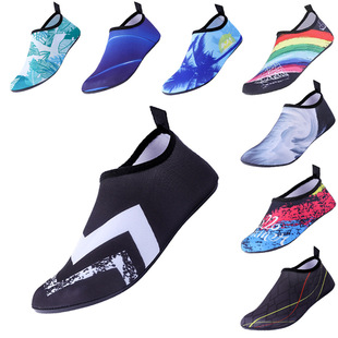 Beach Shoes and Socks for Men and Women, Adult Snorkeling, Wading and River Diving Swimming Shoes, Soft-Soled Non-Slip, Anti-Cut Barefoot Shoes