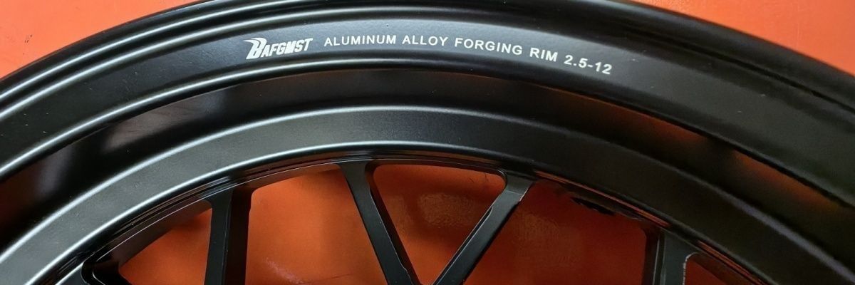 Nine-B No.1 front wheel rim UMFCUQIN1S 12inch NE wheel hub modified for Maverick, thickened and fixed for off-road use