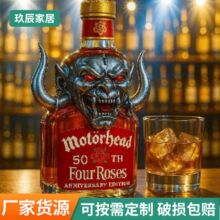 �羳���b Funny Bigfoot Whiskey Bottle Ħ��܇�^�t��ƿ�Ѿ���