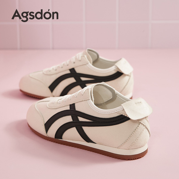 Summer white GAT shoes flat