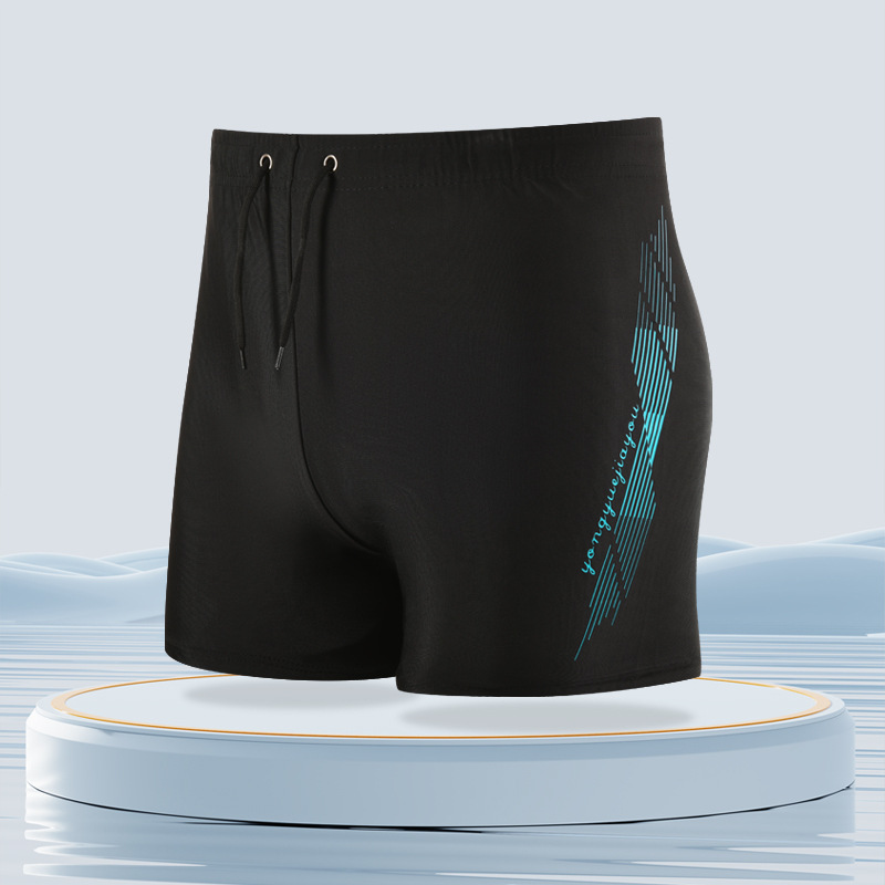 Pantalones de baño de hombre nuevo verano anti-avergonzado de moda para adultos pantalones de baño grandes sueltos profesionales de playa de secado rápido