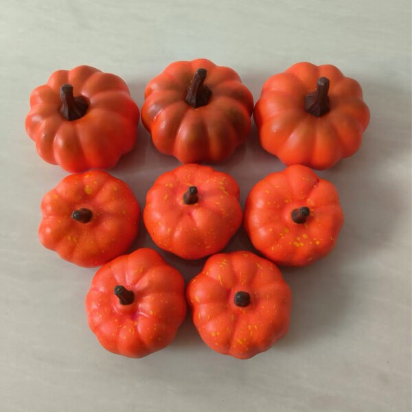 Simulated Pumpkin 5cm Foam Halloween Pumpkin Harvest Festival Autumn…
