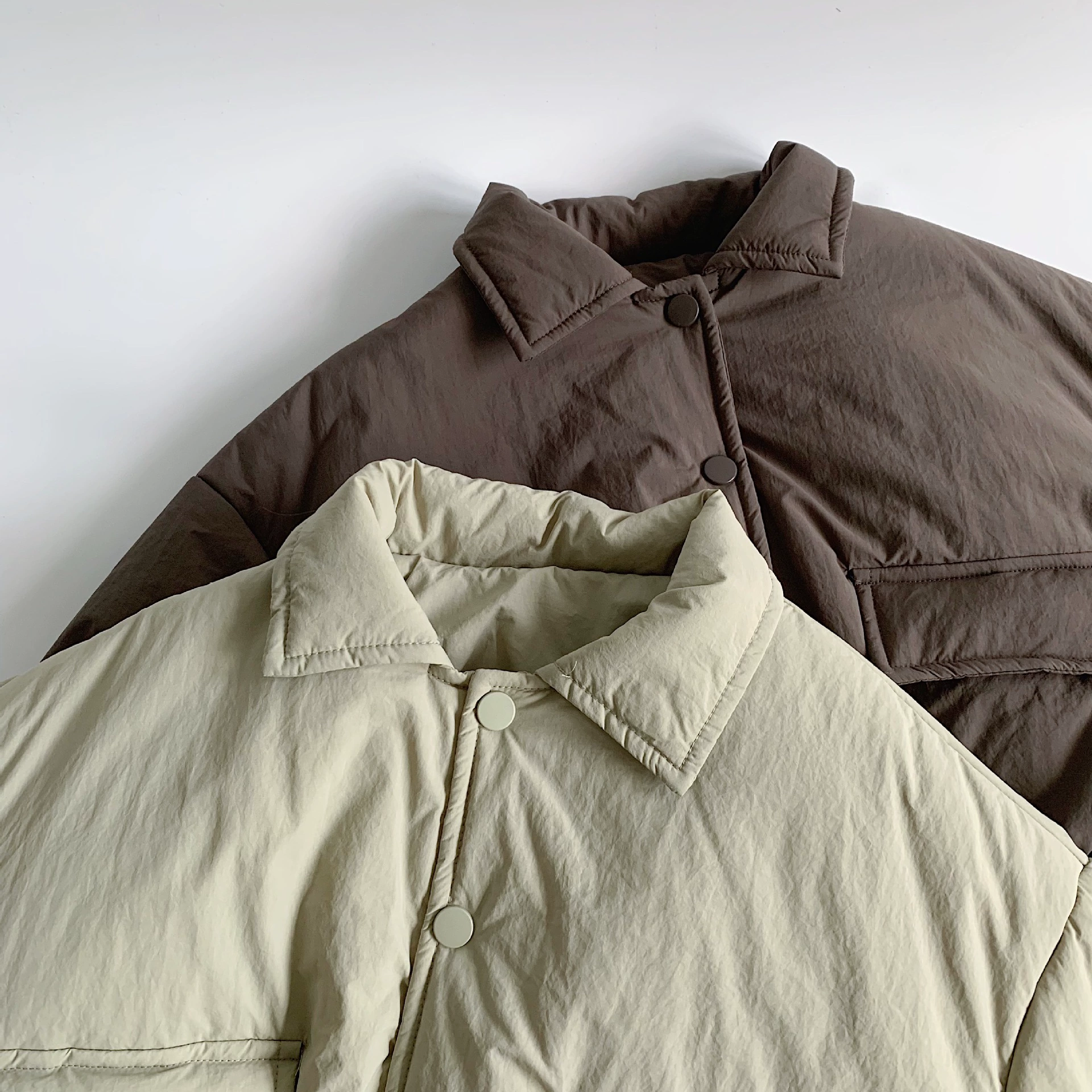 Демисезонная детская куртка с пухом для мужчин и женщин, oversize, увеличенная толщина