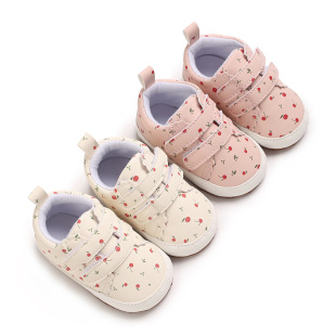 Autumn Baby Toddler Shoes Soft Sole Breathable Sandals Country Pastoral Style 0-1 Year Old Girl Walking Shoes