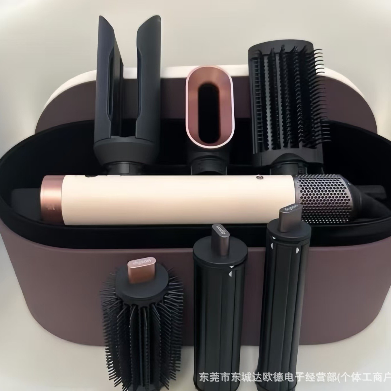 No Logo Gift Box Model Hs09! Curling Iron Seven-In-One Multifunctional for Home Use Long Hair Foreign Trade Wholesale