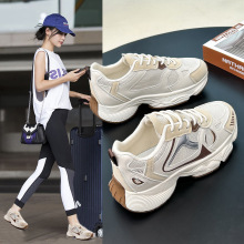 ins韩版新款老爹鞋女2025秋季学生运动跑步鞋透气休闲鞋增高Y505