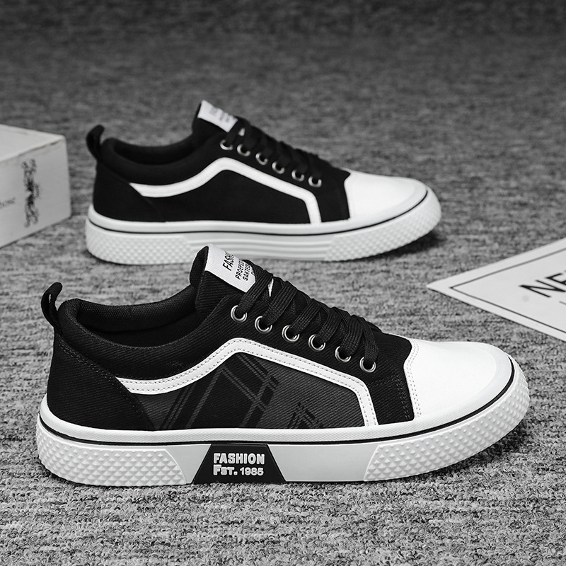 2025 otoño nuevos zapatos de lona de hombre zapatos deportivos casuales cómodos zapatos de skate de moda universal zapatos de moda de hombre