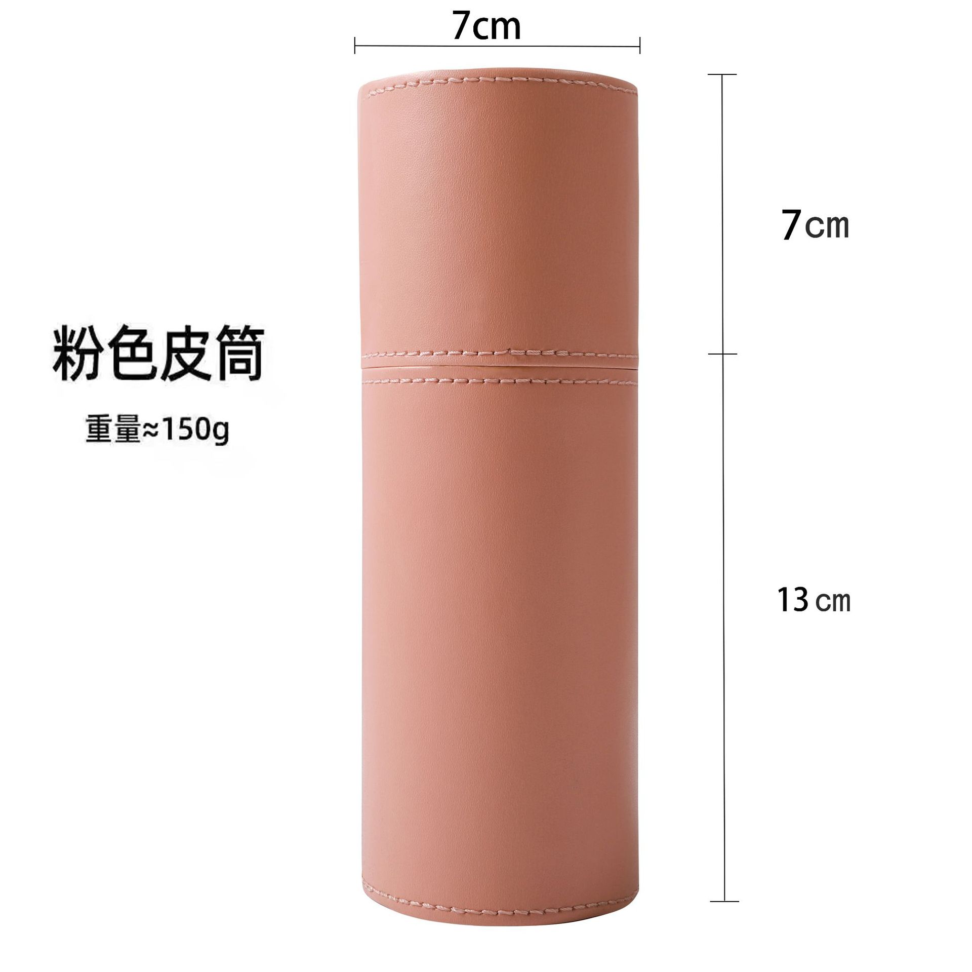 cepillo de maquillaje barril de maquillaje polvo de cuero cepillo blush cepillo de concelador herramientas de maquillaje conjunto completo cepillo de maquillaje cepillo de labios recipiente