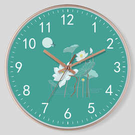 12英寸30CM静音挂钟创意时尚现代家用时钟客厅简约钟表wall clock