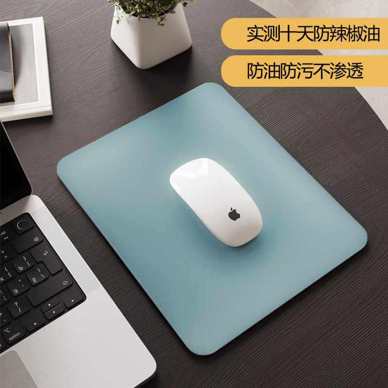 高級レザーマウスパッド、デスクパッド、オフィスデスク保護パッド、レザードミトリーノートパソコンキーボードパッド|undefined