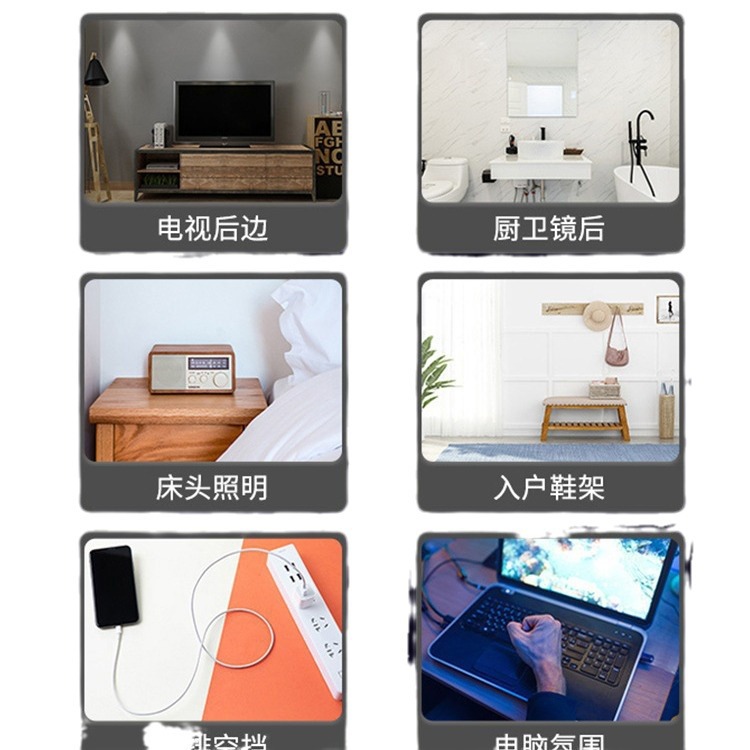 BIJING 인공 지능 음성 제어 야간 조명 침실 LED 음성 제어 수면 램프 침대 옆 램프 기숙사 USB 감각