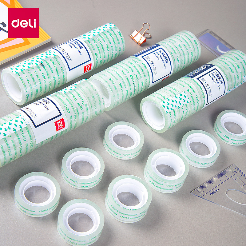 Reliable transparent office supplies adhesive tape, transparent adhesive tape for office, small wholesale adhesive tape for students, correction tape