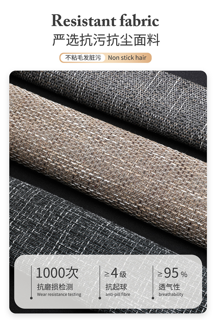 25 Years of Cross-Border New Four-Season Universal Comfortable Linen Breathable and Wear-Resistant Five-Seater Universal Car Interior Cushion Cover