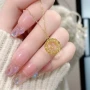 百搭简约方块吊坠项链