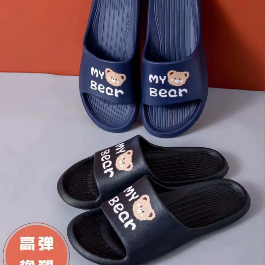 Новые тапочки из ЭВА, женские летние Нескользящие дезодоранты, домашние сандалии для любителей ванны в помещении, мужские сандалии оптом