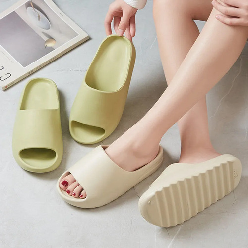 Coconut flip-flops for men in summer, outdoor wear, slip-resistant, poop-feeling, trend, thick bottom, height-increasing, casual flip-flops for women 