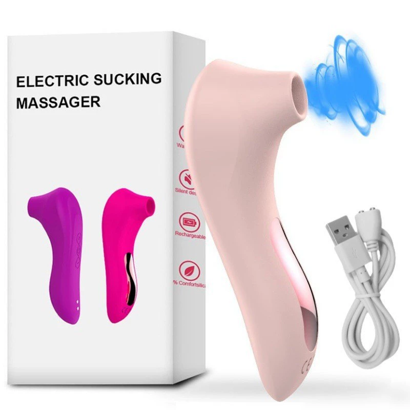 Suction Stimulator (Little Dolphin) second generation — clitoral pulsed suction, magnetic/USB charging, compact