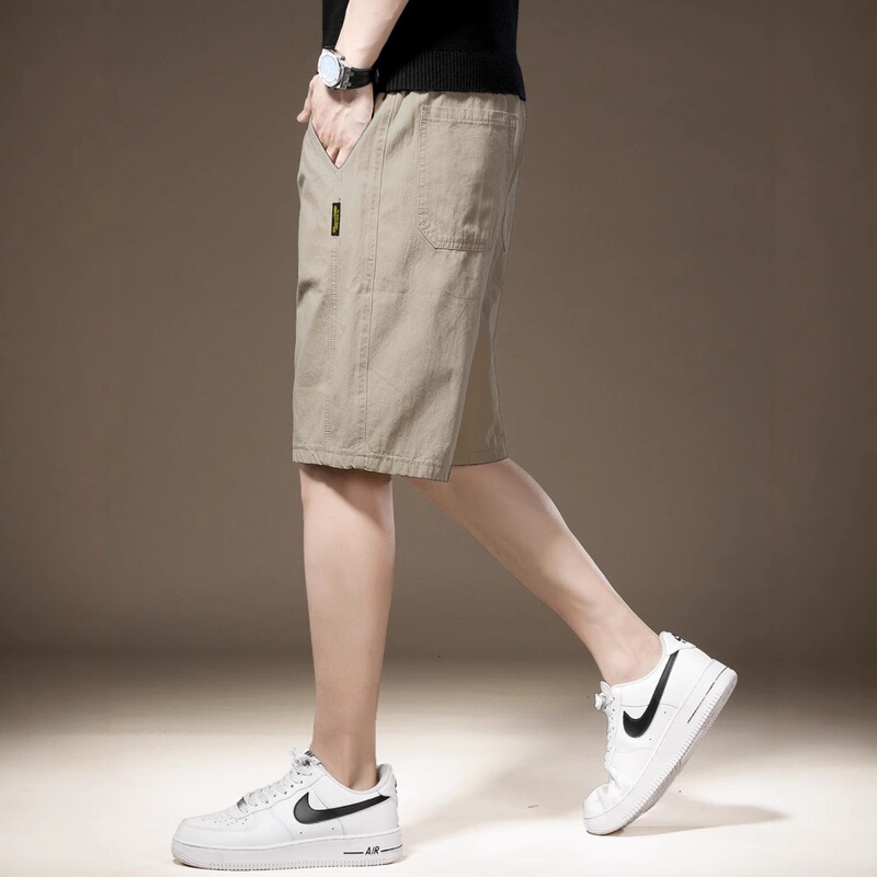 Summer Thin Solid Color Casual Shorts for Men, Straight-Leg Sports Beach Shorts for Men Summer Thin Solid Color Casual Shorts for Men, Straight-Leg Sports Beach Shorts for Men