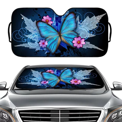 Printed Car Sunshade, Car-Mounted Sun shade
