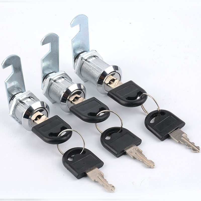 Gabinete de almacenamiento de oficina gabinete de archivos de hierro cerradura de los muebles cerradura de gancho puerta de acero caja eléctrica buzón cerradura de la lengua excéntrica