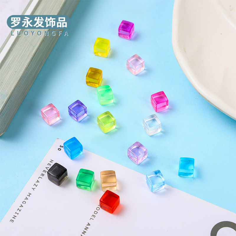 acrylic colorful big plastic toy for amusement park with beads