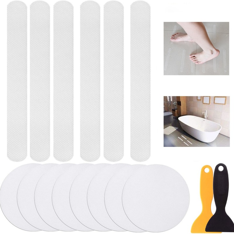 Spot Cross-Border Bathroom Anti-Slip Stickers Round Bathtub Anti-Slip Strips Stair Steps Transparent Peva Anti-Slip Tape Spot Cross-Border Bathroom Anti-Slip Stickers Round Bathtub Anti-Slip Strips Stair Steps Transparent Peva Anti-Slip Tape