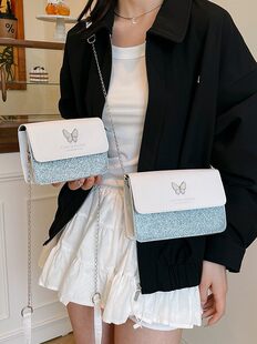 Elegant one-shoulder bag, internet celebrity, 2025 years, city style, bright catchy style