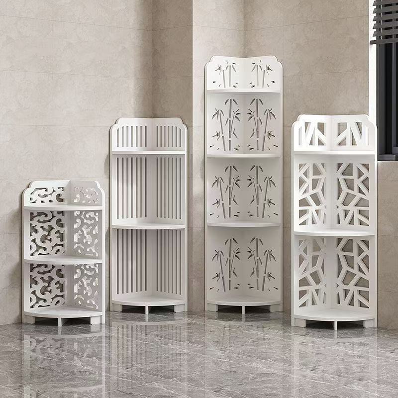 New Corner Bathroom Storage Rack, Triangular Storage Rack, Toilet and Bathroom Floor-Standing Storage Organizer, Cross-Border New Corner Bathroom Storage Rack, Triangular Storage Rack, Toilet and Bathroom Floor-Standing Storage Organizer, Cross-Border