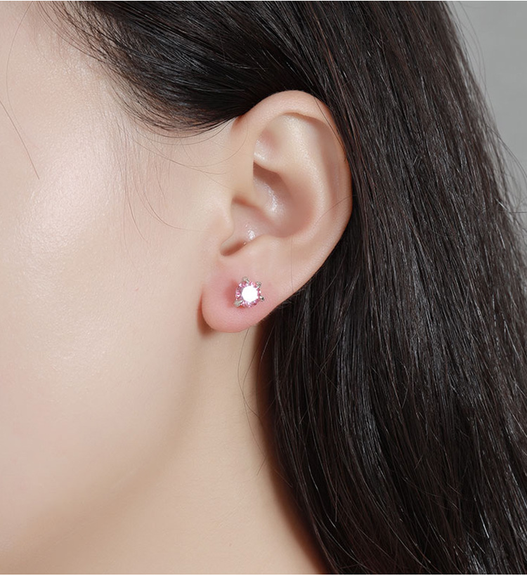 1g Weight 925 Sterling Silver Ear Needle Material Moissanite Inlay Material Ear Studs Classification 1 Pair Quantity Daily, Street Occasion 925 Sterling Silver Material Geometric Pattern All Seasons Season Unisex Gender Simple Style Style 1 Pair 925 Sterling Silver Moissanite Moissanite Earrings Geometric Ear Studs 12