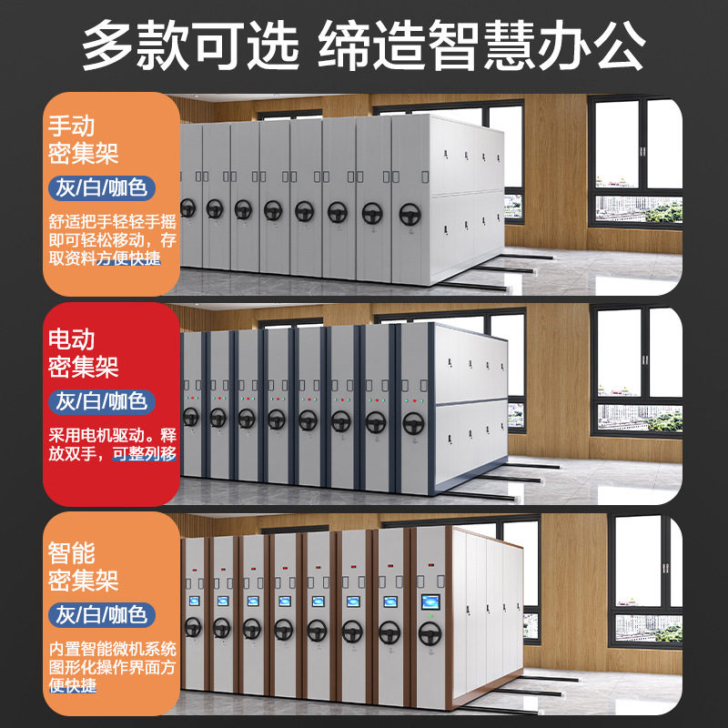 Estándar intensivo inteligente transfronterizo archivador archivador archivador archivador móvil manual archivador intensivo comercio exterior