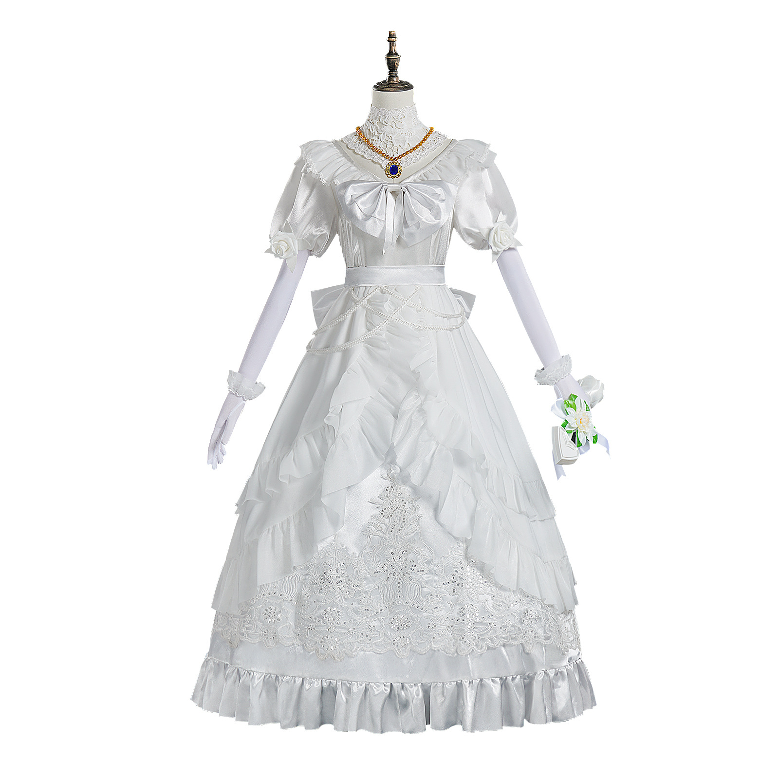 第五人格cos服红夫人应许之日cosplay溯洄系列奇珍时装婚纱裙子-阿里巴巴