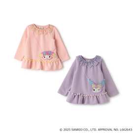 2025年秋季新品日系童装女童长袖打底衫