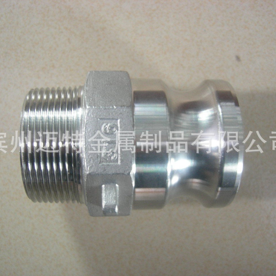 不锈钢快速连接头 厂家供应 不锈钢管阀件双头直通软管螺纹