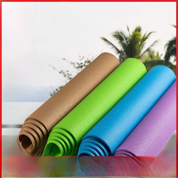 Factory Wholesale Yoga Mat Beginner Mat Men and Women Thickened Home Fitness Anti-Slip Mat Printable Logo