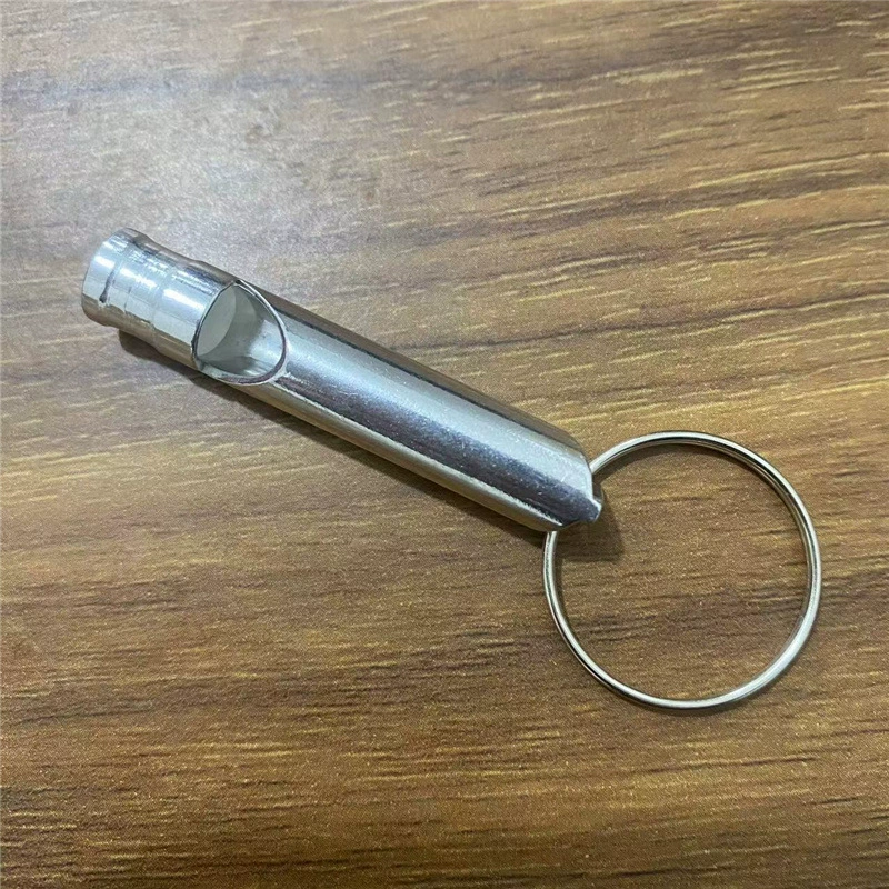 Аксессуары для первой помощи свистка из алюминиевого сплава на открытом воздухе спасательный аварийный Металлический Свисток корпус свистка 4,5 см