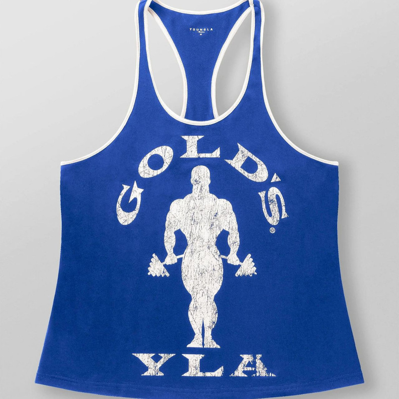 Youngla New Vest Men's Outdoor Running Training Sports Fitness Quick-Drying Breathable Cotton Printed Top Summer