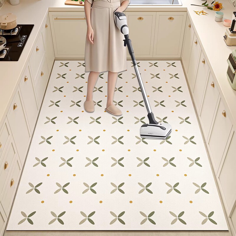 Minimalist Ins-Style Fresh Kitchen Soft Diatomaceous Earth Floor Mat, Stain-Resistant, Dust-Proof, Easy to Clean, Absorbent Mat, One-Piece Drop Shipping Minimalist Ins-Style Fresh Kitchen Soft Diatomaceous Earth Floor Mat, Stain-Resistant, Dust-Proof, Easy to Clean, Absorbent Mat, One-Piece Drop Shipping