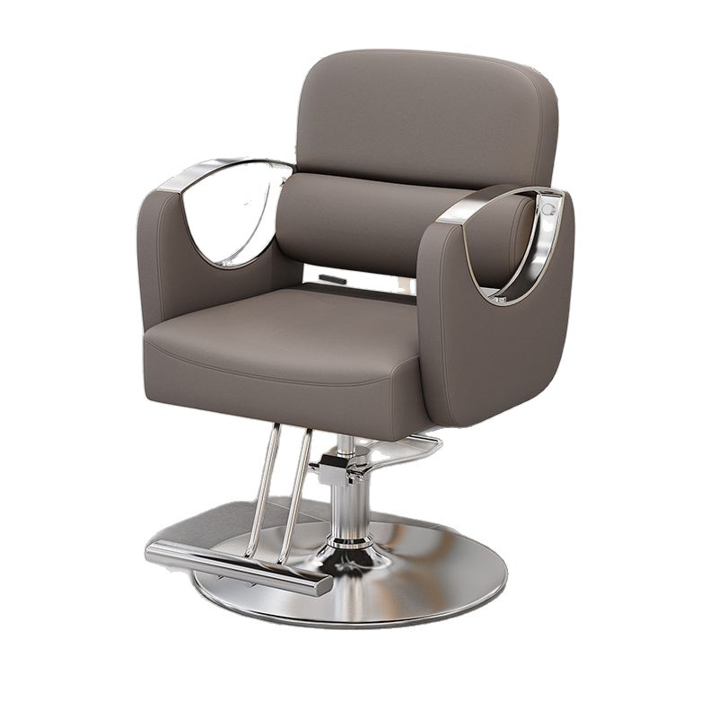 Silla de peluquería de red, silla de peluquería, barandilla de acero inoxidable especial, silla de corte de pelo giratoria, silla de peluquería image 6